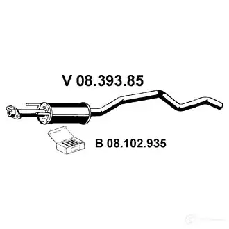 Передний глушитель VEGAZ os300boy 1437898303 5B M8L9