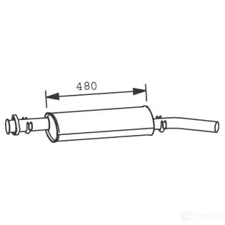 Передний глушитель VEGAZ fts417 1437898042 4Z L3V