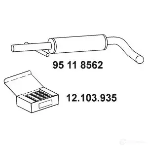 Передний глушитель VEGAZ KE O6X vs291eber 1438780110 изображение 0