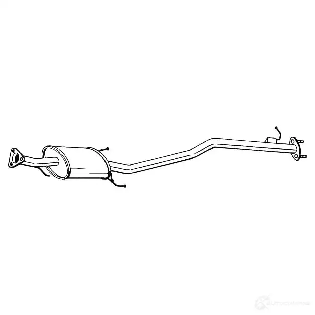 Передний глушитель VEGAZ P4 B2JG 1437897684 hos224 изображение 0