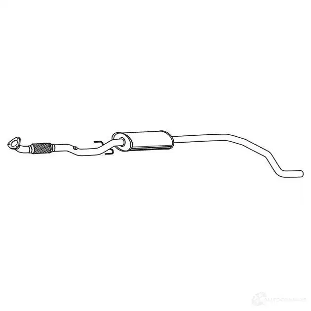 Передний глушитель VEGAZ os411 0OI0I 9 1437912881