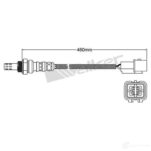 Лямбда зонд, кислородный датчик VEGAZ 1437896462 RG ZPO uls788