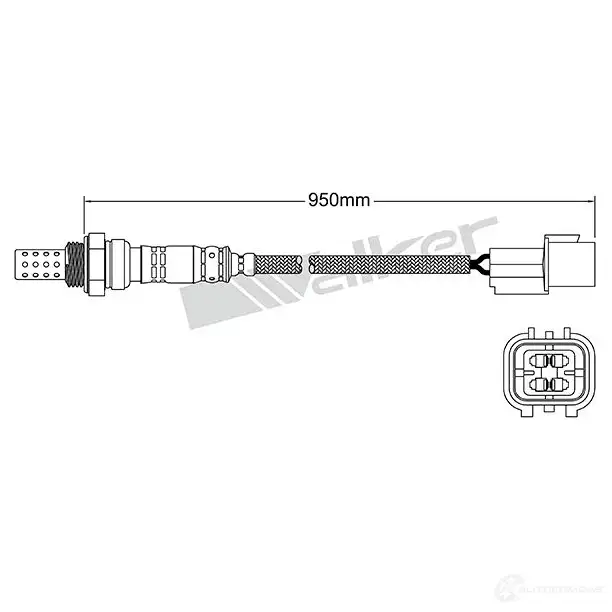 Лямбда зонд, кислородный датчик VEGAZ 1437896521 BC48 L dls190 изображение 1