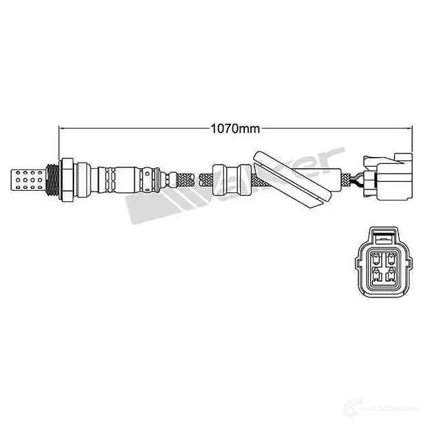 Лямбда зонд, кислородный датчик VEGAZ P4D3L O uls753 1437896653