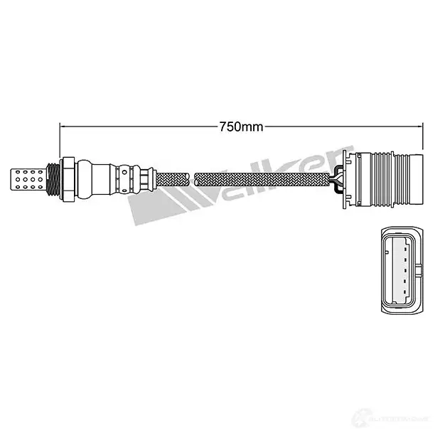 Лямбда зонд, кислородный датчик VEGAZ RO7 HG 1437896708 uls687 изображение 1