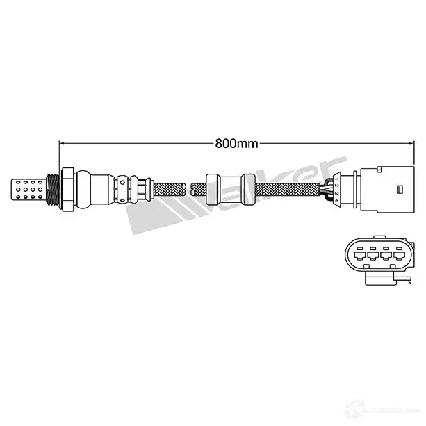 Лямбда зонд, кислородный датчик VEGAZ uls429 1437896890 06 TDU изображение 2