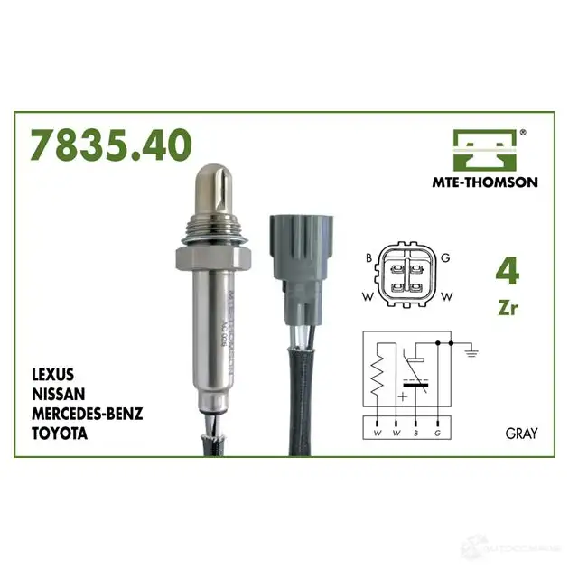 Лямбда зонд, кислородный датчик VEGAZ FQJ XO uls201 1437896911 изображение 0