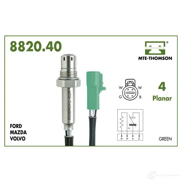 Лямбда зонд, кислородный датчик VEGAZ 86Q W9 1437896579 uls636