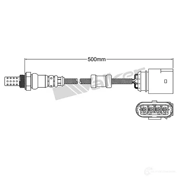 Лямбда зонд, кислородный датчик VEGAZ uls312 1437897514 VXO 8A изображение 0