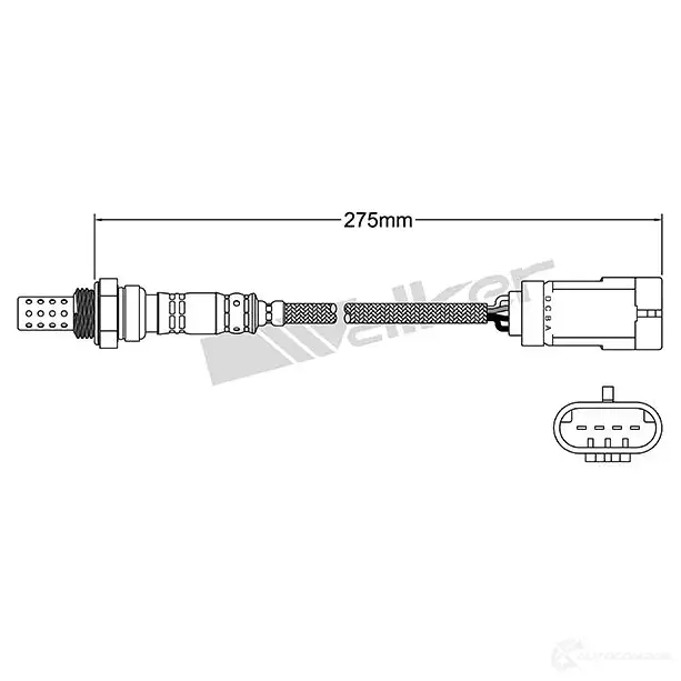 Лямбда зонд, кислородный датчик VEGAZ 1437896226 uls120 0W4 XPI изображение 0