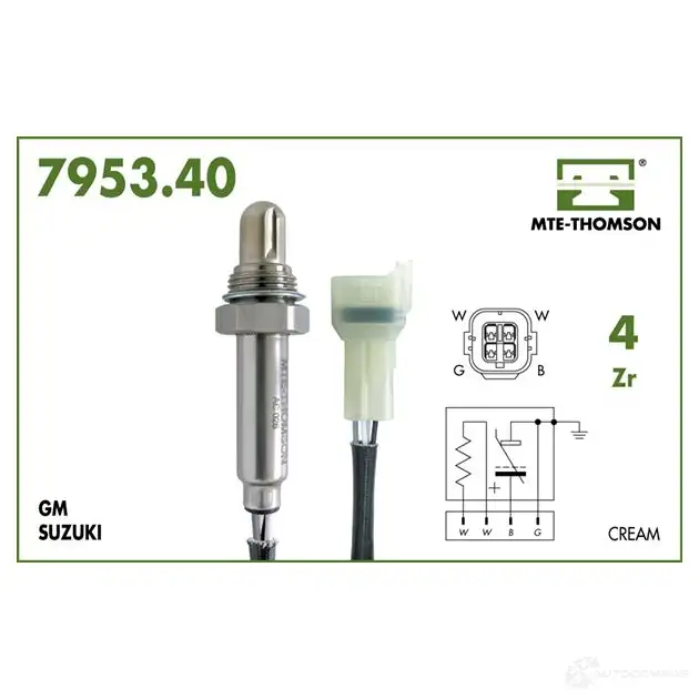 Лямбда зонд, кислородный датчик VEGAZ C9I7 5 uls352 1437897563
