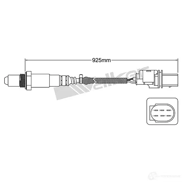 Лямбда зонд, кислородный датчик VEGAZ 1438945246 uls706 3R X2HX изображение 0