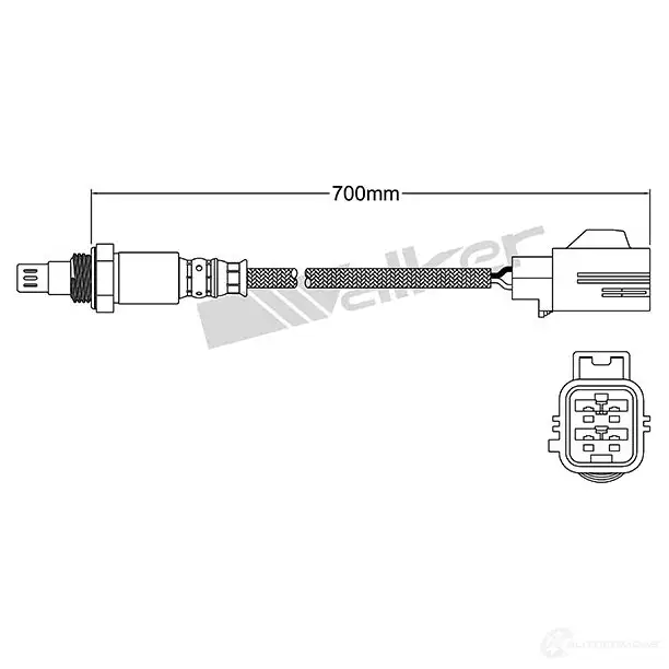 Лямбда зонд, кислородный датчик VEGAZ uls457 1438945287 F6R 91QM изображение 1