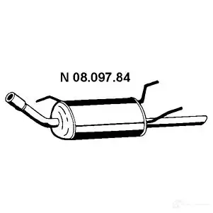 Задний глушитель VEGAZ os382eber 1437899577 7F5D 9 изображение 0