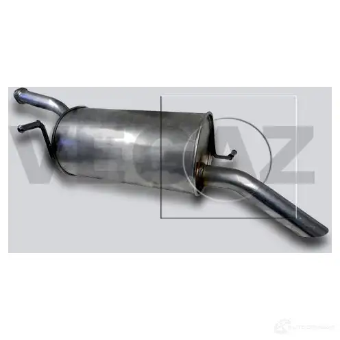 Задний глушитель VEGAZ QK1 UL9N 1437899349 cs317