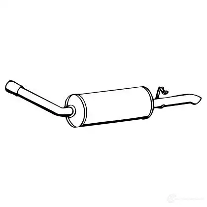 Задний глушитель VEGAZ fs531 1437901736 92DQ8 43