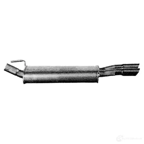 Задний глушитель VEGAZ 1437900193 BE2A F vs192ima
