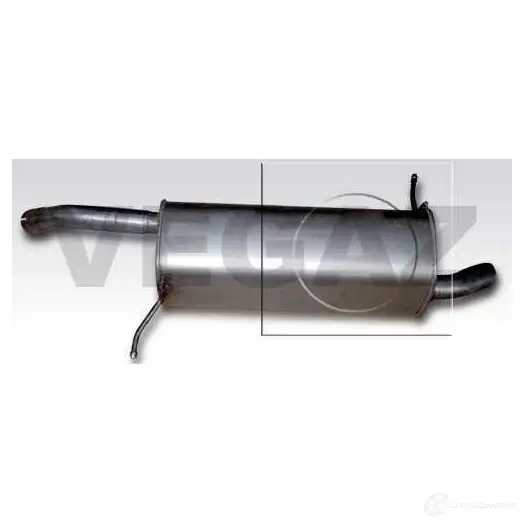 Задний глушитель VEGAZ pgs355 7MO63 BQ 1437855111 - Изображение 1