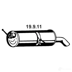 Задний глушитель VEGAZ XHVNF MH pgs251eber 1437856926 изображение 0