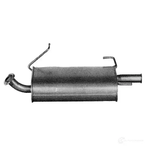 Задний глушитель VEGAZ ds188 1437857995 EX1G6 1E