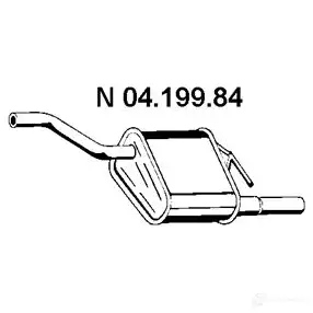 Задний глушитель VEGAZ fs563 8 32K6B 1437857573