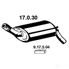 Задний глушитель VEGAZ rs258eber 1437897649 VC3C QYQ изображение 0