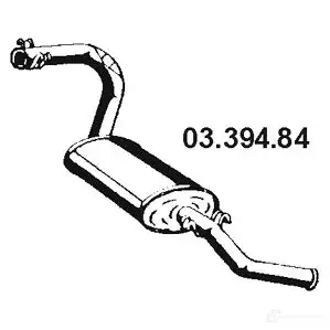 Задний глушитель VEGAZ fts327ebern 1437856162 AWG HY86