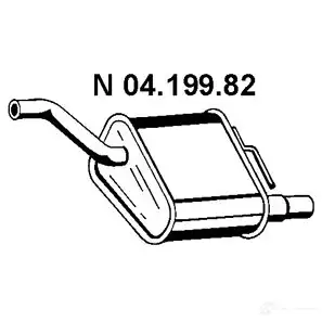 Задний глушитель VEGAZ fs449eber KCZOIQ Z 1439110377