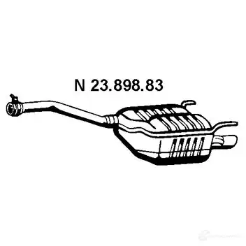 Задний глушитель VEGAZ XL Z53LV ms306eber 1437857745
