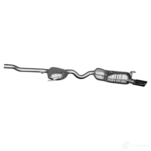 Задний глушитель VEGAZ fts216 PC6KC PN 1437858130