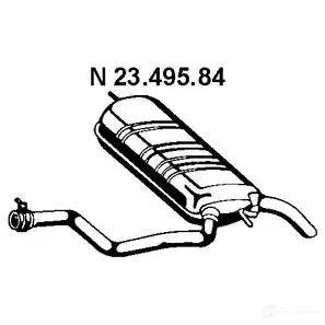 Задний глушитель VEGAZ ms290eber IZB D59 1437858744 изображение 0