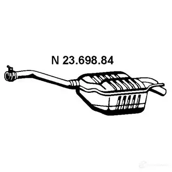 Задний глушитель VEGAZ ms283 YJUF ED 1437859657