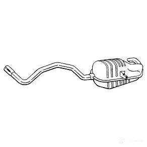 Задний глушитель VEGAZ rs373 PHST MM 1437901357