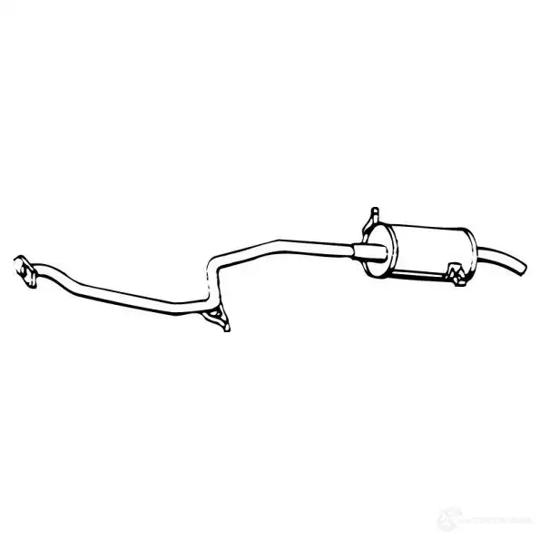 Задний глушитель VEGAZ 1437901663 mis25 CV8 ZL