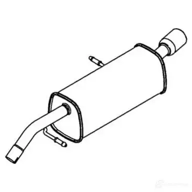 Задний глушитель VEGAZ cs228 1437861884 FPOJK DP