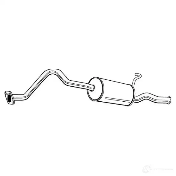 Задний глушитель VEGAZ 1437861707 PYXJ 0UQ hus163