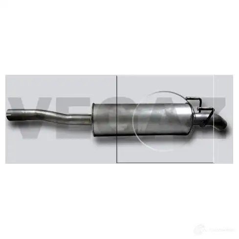 Задний глушитель VEGAZ 1437855981 ms445 H30 IN