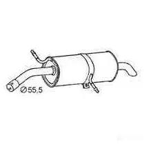 Задний глушитель VEGAZ CT2A B4 1437856326 pgs420 изображение 0