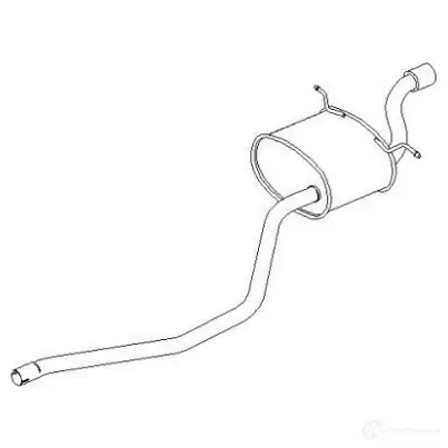 Задний глушитель VEGAZ QW SPM mos288 1437856827 - Изображение 1