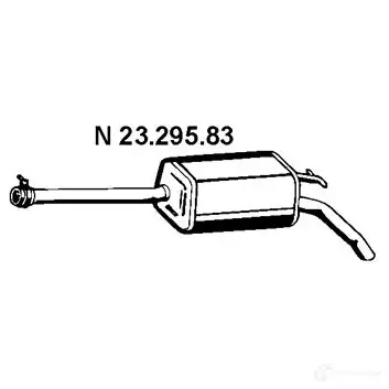 Задний глушитель VEGAZ ms287eber 1437862070 M MU6P изображение 0