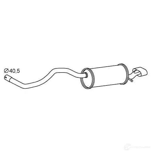 Задний глушитель VEGAZ rs560 FM4 R23 1437899828