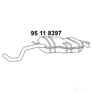 Задний глушитель VEGAZ K MJCN vs296ebern 1437856094