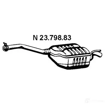 Задний глушитель VEGAZ ms285 G GBSBQ 1437900198