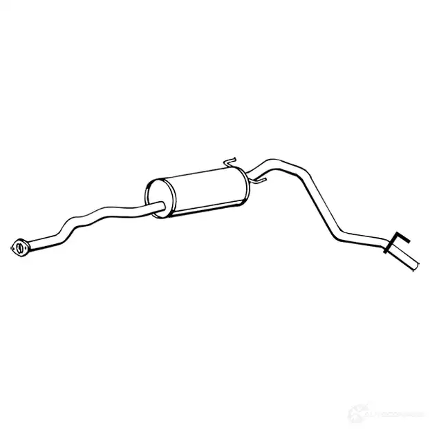 Задний глушитель VEGAZ ts160 K05 X51 1437900535 - Изображение 1
