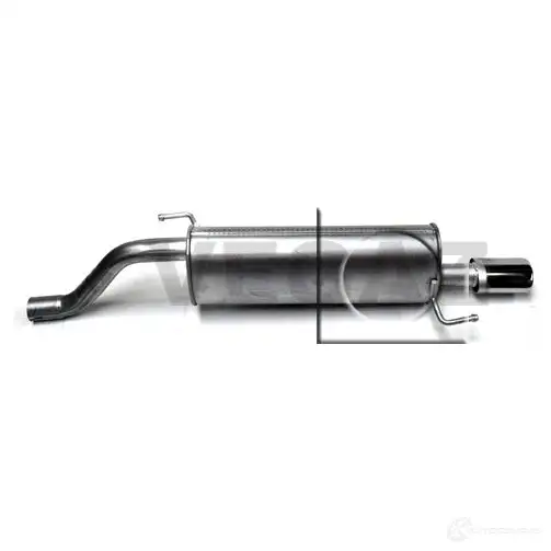 Задний глушитель VEGAZ os658 QWZ SUA 1437857319