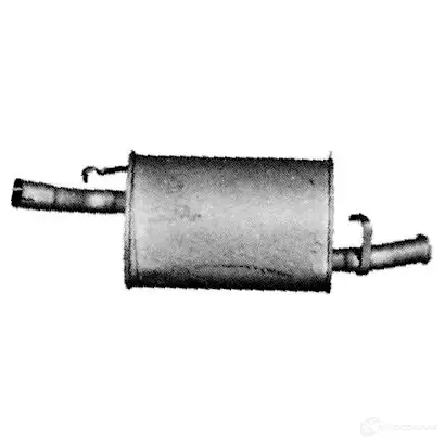 Задний глушитель VEGAZ 1437897707 AGRH AJ fts182