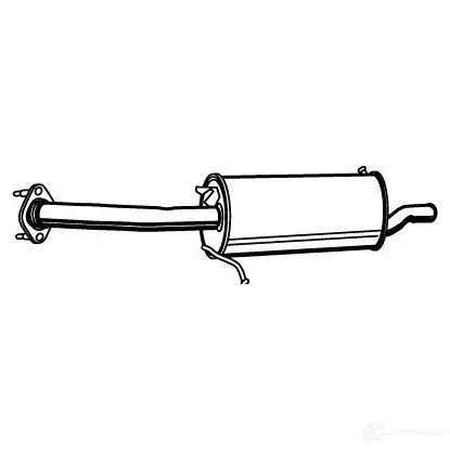 Задний глушитель VEGAZ 1437897791 mzs117 2SYN 8
