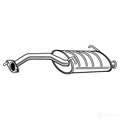 Задний глушитель VEGAZ UVPL T 1437898681 dis22
