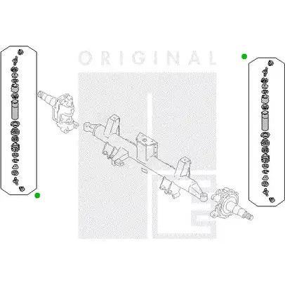 Крепление поворотного кулака PE AUTOMOTIVE 0FOBA 2313-01552-0419-01 765349 M C5WCJ8 изображение 0