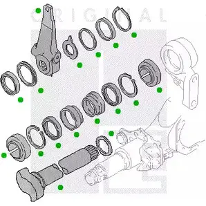 Тормозной вал PE AUTOMOTIVE LQY068 FE1 KYY 2313-01705-0258-01 768154 изображение 0